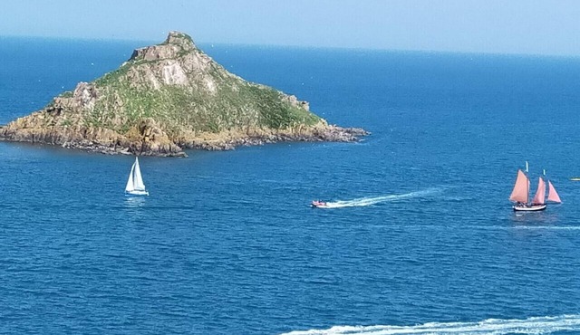 250 ° panoramic sea view from the 10 windows ! Classified furnished with 4-star tourism.