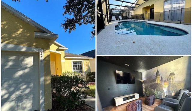 258-5-SV-Cozy home with movie and pool area