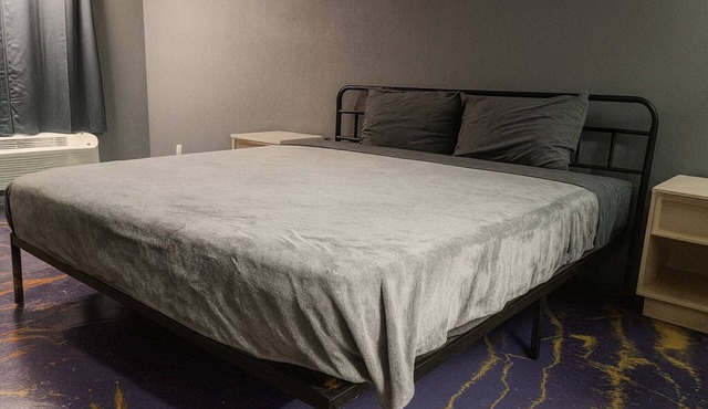 259 Gated King Bed Hotel Room