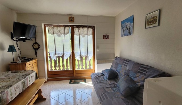 25m² Studio, balcony, perfect for 4 in the mountains