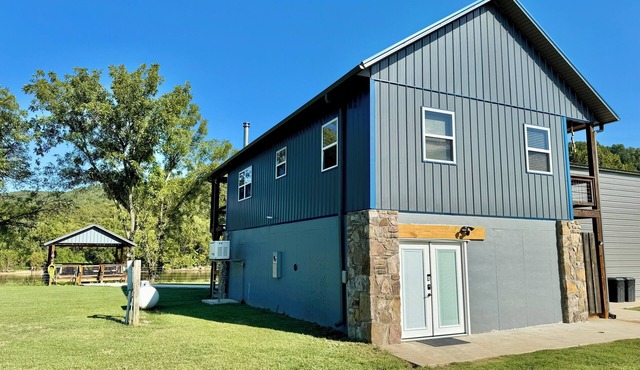 269 River Valley Rd., Cabin on the White River that sleeps 8 with great views.