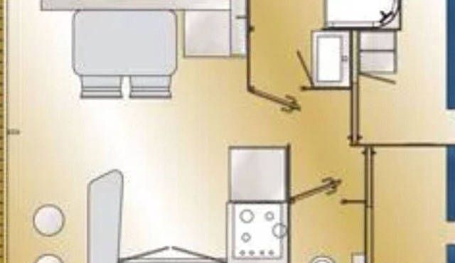 26m² Mobile Home with Terrace in Binic for 5 people