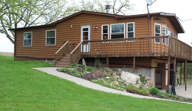 27 Acre Northeast Iowa Wooded Property with Cabin on a Trout Stream