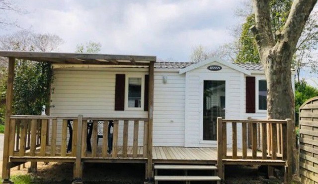 28m² Mobile Home with Terrace for 4 People