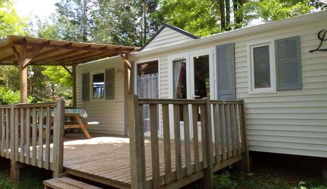 28m² Mobile Home with Terrace for 6 People