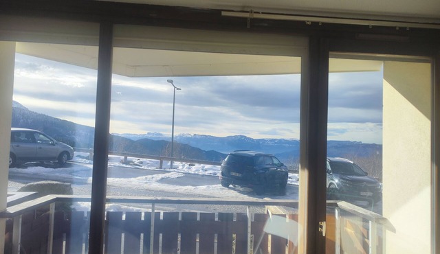 29m² apartment in Prapoutel, ideal for skiing, sleeps 5 and has a balcony.