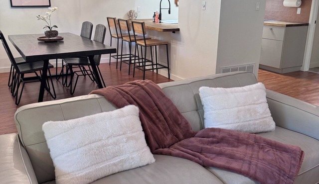 2BR/1BA LUXURY FLAT - QUIET, CONVENIENT, WELL APPOINTED, PRIVATE YARD