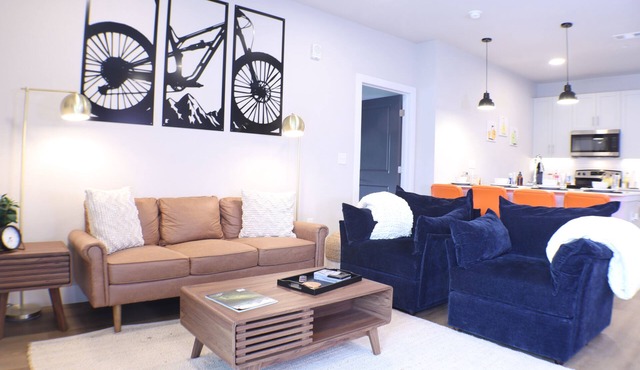 2BR/2BA Apt. Near UARK, Lift, Walmart Campus & Amp, In-Unit Bike Storage
