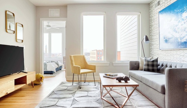 2BR Art-Filled Philly Getaway