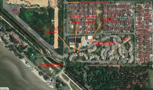 2BR First-Floor Private Apartment at Sri Bayu Resort Hotel, Bagan Lalang