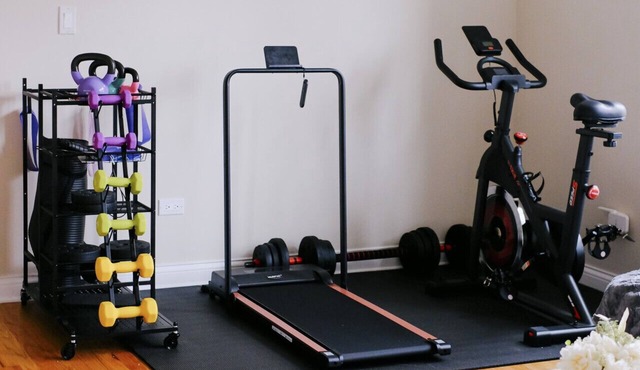 2BR Fitness Pad Private Gym Sleeps 7