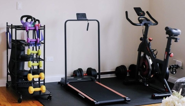 2BR Fitness Pad Private Gym Sleeps 7