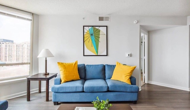 2BR Luxury City Suite With Gym & Pool