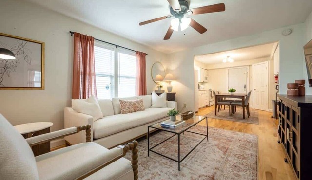 2BR Retreat | Private Yard | Parking | Coffee Bar