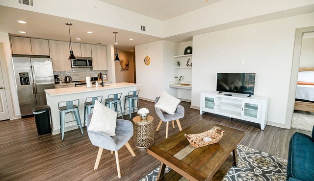 2BR Uptown Furnished Apartment near Truist Fields by RedAwning