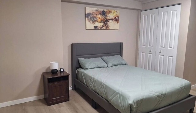 2CozyBedrooms In Newly Finished Basement with Private entrance.