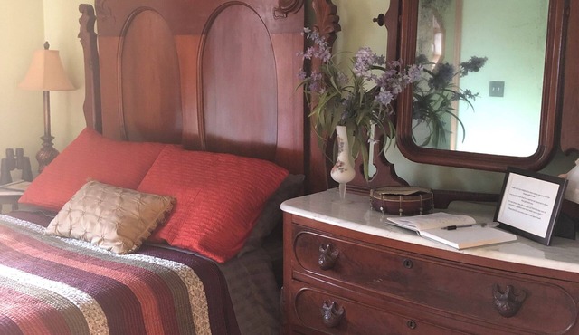 2nd-floor guestroom with attached bath