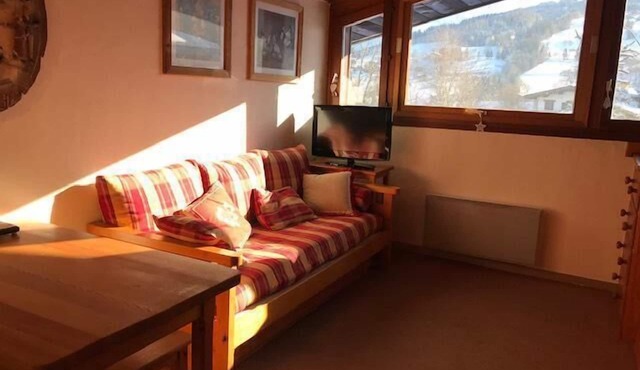 2nd floor, view mountain, 21m², Combloux