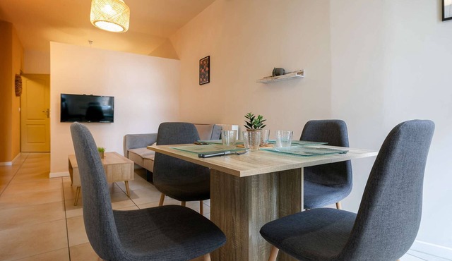 2nd floor - Yellow - 1 bedroom