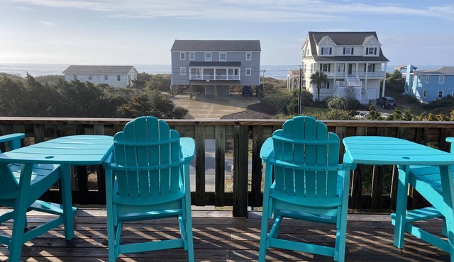 2ND ROW. See & Hear the Ocean. 1 Minute to the Surf. Dog Stay Free.