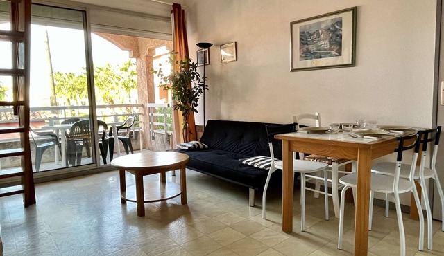 2P Apartment with Mezzanine and Parking in Argelès-sur-Mer