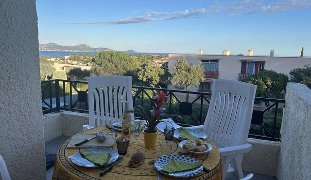 2P/Mezzanine Apt 4 Pers in Saint-Aygulf - Terrace, Parking, Washing Machine