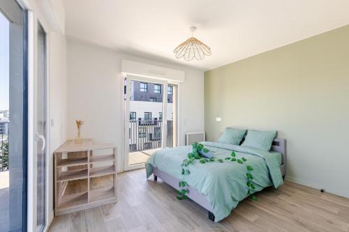 2P moderne avec balcon et vue à Massy Palaiseau