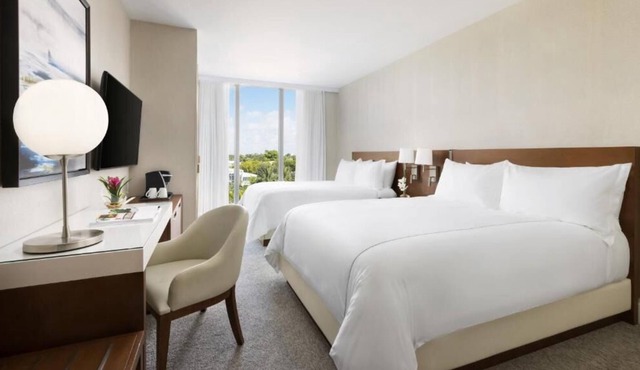 2x Grand Deluxe 2 BR Suite with Balcony at The Altair Hotel Bay Harbor Miami