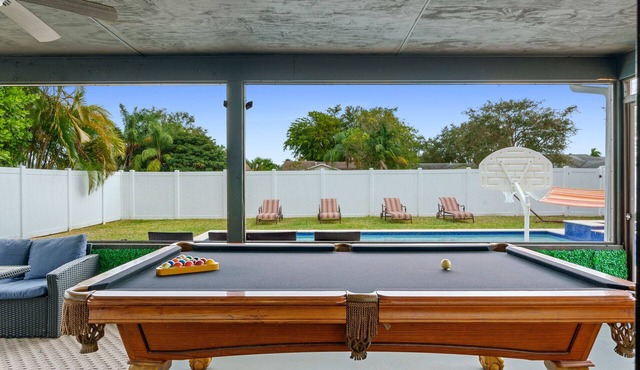 3/2 in Boca Raton Heated Salt Pool + Pickleball