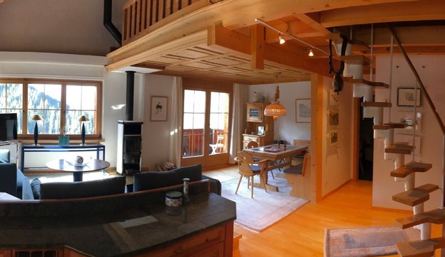 3.5 room maisonette apartment with fantastic mountain views