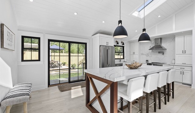 3.8 miles to Shinnecock Hill….Completely Redone Private Modern Beauty
