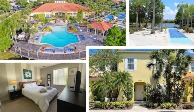 3 BD/2.5 BA-15 min from Disney-Sleeps 8 (4766)