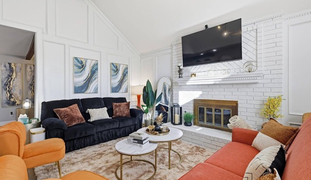 3-BD/2-BA Frisco Getaway | Backyard, Patio, BBQ