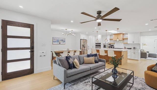 3-BD/3-BA Bungalow ft. Backyard w/Deck & Firepit
