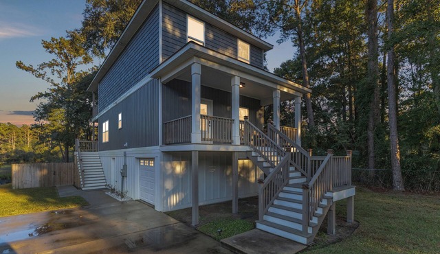 3 bd home on Saltwater creek-private pool within 25 min of Pooler