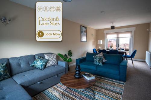 3 BDR Apt By Caledonia Luxe Stays Short Lets & Serviced Accommodation Grangemouth
