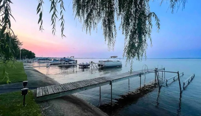3-Bed Modern Cabin with Over 40 Ft of Waterfront, Private Dock, and Boat Lift