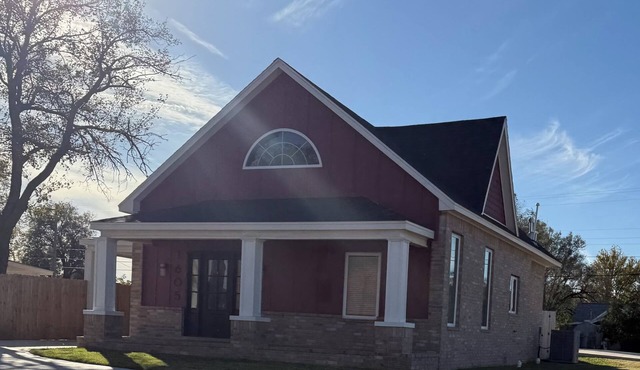 3-bedroom 2 and a half bath bungalow in superb Woodward with a warm fireplace!