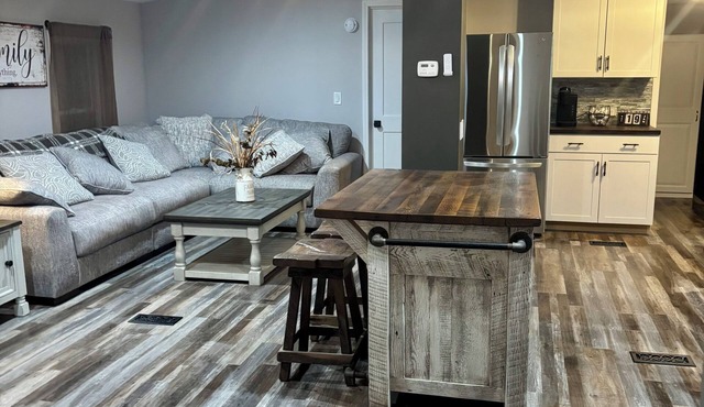 3-bedroom 2-bath home in charming Jamestown with AC, WiFi