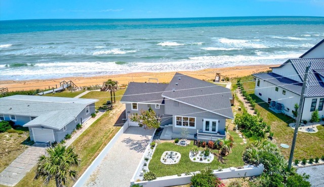 3-bedroom 3-bath beachfront house in amazing Flagler Beach FL