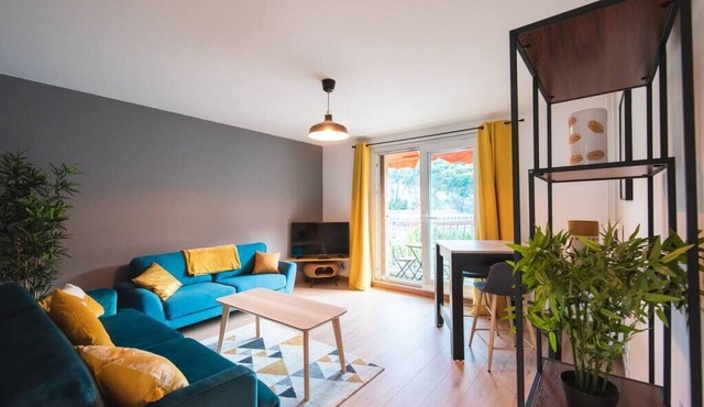 3-bedroom apartment TRAM A direct Gare/CV Grenoble