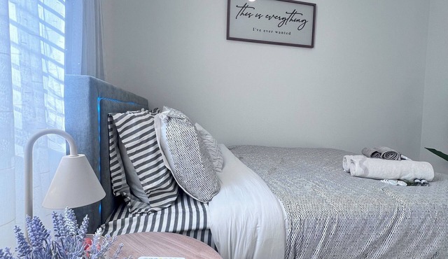 3-bedroom bungalow in tranquil Stockton with parking garage