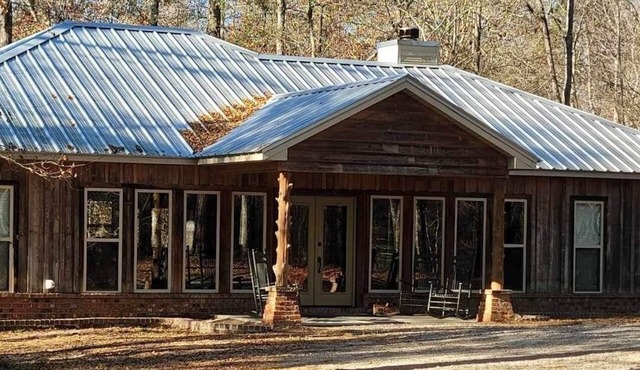 3-bedroom cabin is a quiet, secluded woods in south Montgomery county.