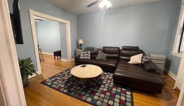 3-bedroom D.C. row house with parking, Metro across the street! WOW