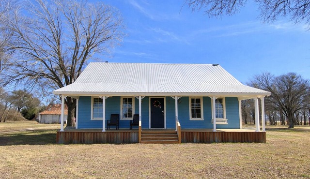 3-bedroom farmhouse on 2 acres.