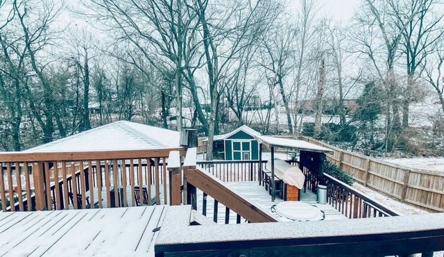 3 Bedroom Home in the Heart of NWA w' a HUGE 1,100 sq ft. Outdoor Deck