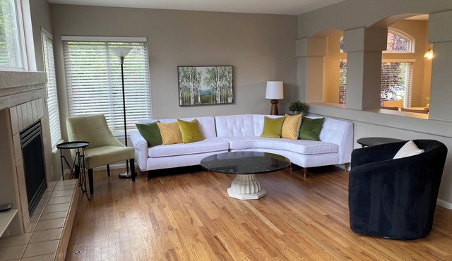 3-bedroom home on a quiet cul-de-sac. Fenced yard. Laundry Room.