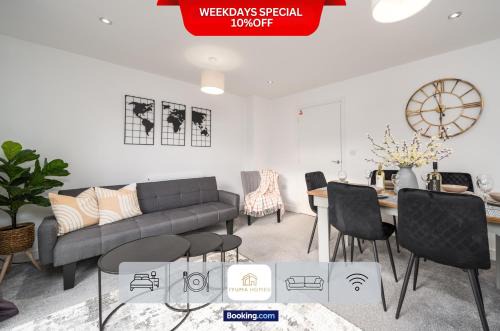 3 Bedroom House By The Yuma Homes Short Lets & Serviced Accommodation In Kent With Wifi & Parking