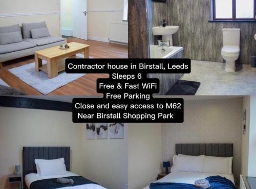3-bedroom house for contractors in Birstall, Leeds