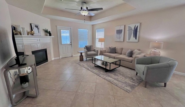 3-bedroom house in lovely Houston with AC, WiFi